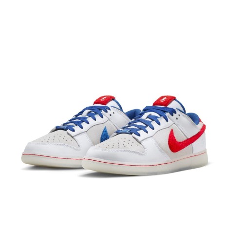 Nike Dunk Low Retro PRM Year of the Rabbit White Crimson Varsity Royal