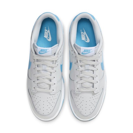 Nike Dunk Low Retro Pure Platinum Blue Lightning