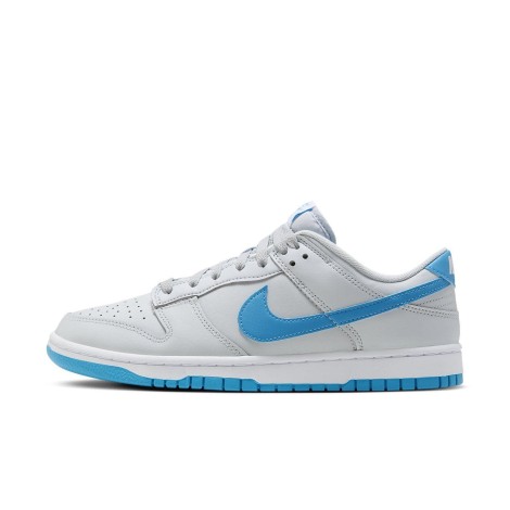 Nike Dunk Low Retro Pure Platinum Blue Lightning