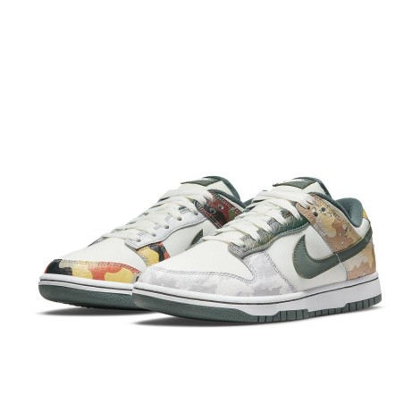 Nike Dunk Low SE Sail Multi-Camo