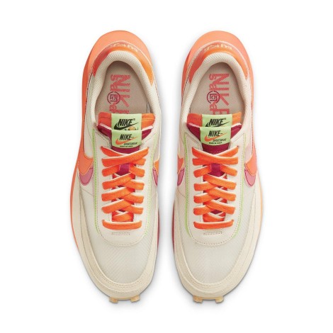 Nike LD Waffle sacai CLOT Net Orange Blaze