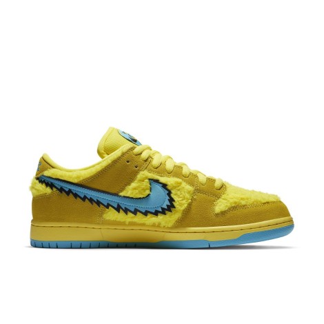 Nike SB Dunk Low Grateful Dead Bears Opti Yellow