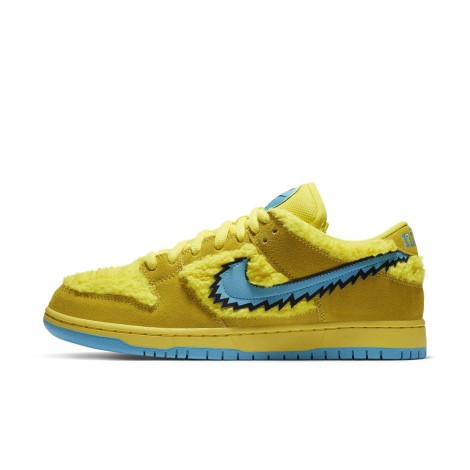 Nike SB Dunk Low Grateful Dead Bears Opti Yellow