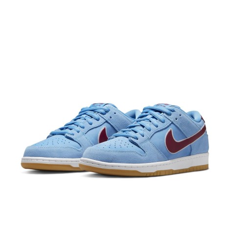 Nike SB Dunk Low Valour Blue Team Maroon