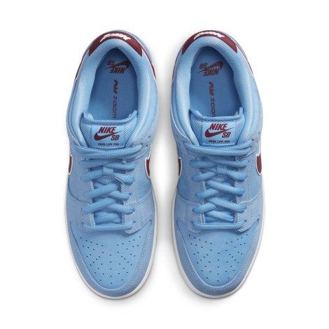 Nike SB Dunk Low Valour Blue Team Maroon