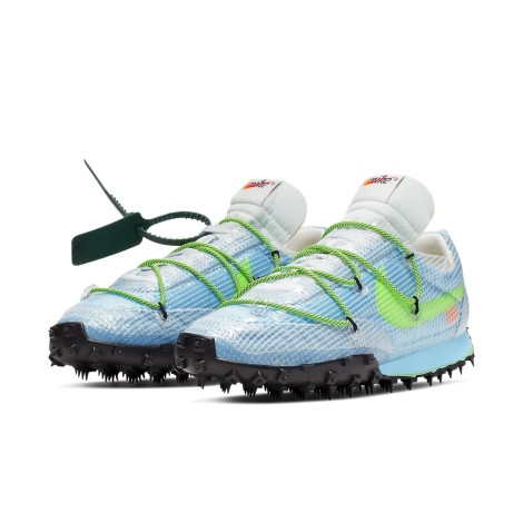 Nike Waffle Racer Off-White Vivid Sky (W)