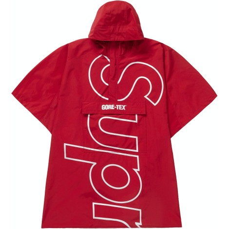 Supreme GORE-TEX Poncho Red