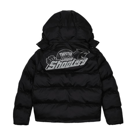 Trapstar Shooters Hooded Puffer Black/Reflective