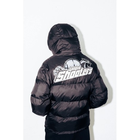 Trapstar Shooters Hooded Puffer Black/Reflective