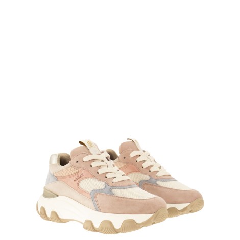 HOGAN SNEAKERS HYPERACTIVE ROSA, BEIGE, AZZURRO  HXW5400DG60NO50VA9