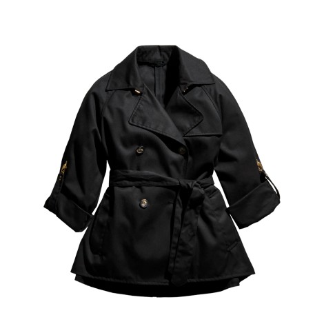 FAY TRENCH CORTO DOPPIOPETTO NERO NAW61463030RHJB999