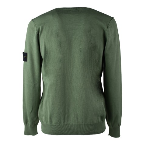 Maglia girocollo verde