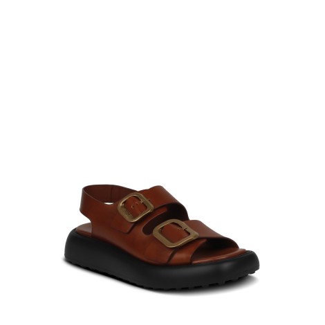 Tod'S Leather Sandals 40