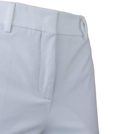 Pantalone in cotone bianco