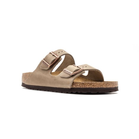 Ciabatta Unisex TABACCO BROWN BIRKENSTOCK Pelle