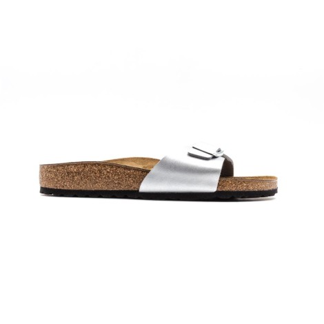 Ciabatta Donna Silver BIRKENSTOCK Pelle