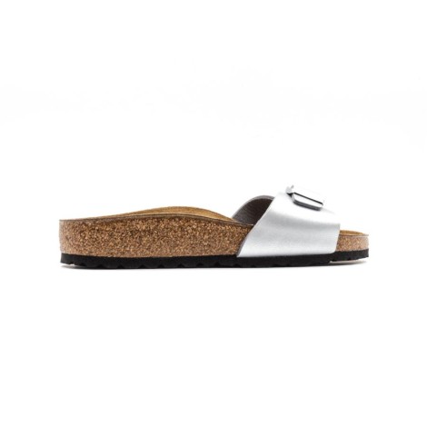 Ciabatta Donna Silver BIRKENSTOCK Pelle