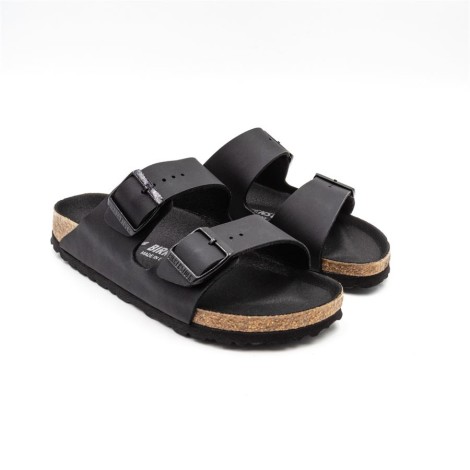 Ciabatta Donna Black BIRKENSTOCK Pelle