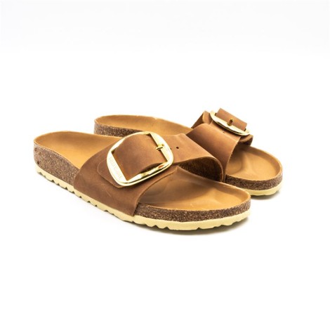 Ciabatta Donna Cognac BIRKENSTOCK Pelle