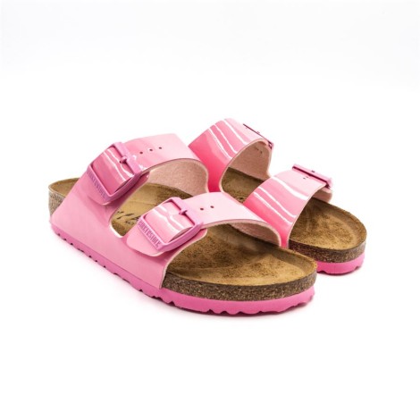 Ciabatta Donna CANDY PINK BIRKENSTOCK Pelle