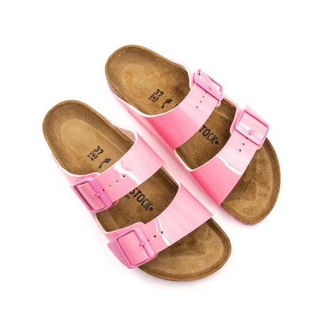 Ciabatta Donna CANDY PINK BIRKENSTOCK Pelle