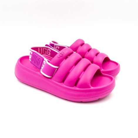 Ciabatta Donna Dragon fruit UGG Pelle