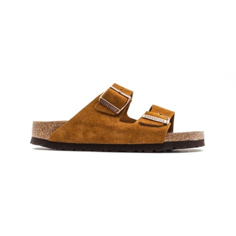 Ciabatta Unisex Mink BIRKENSTOCK Pelle