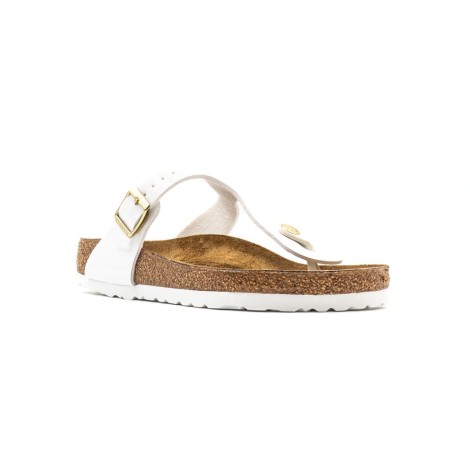 Ciabatta Donna White BIRKENSTOCK Pelle