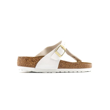 Ciabatta Donna White BIRKENSTOCK Pelle