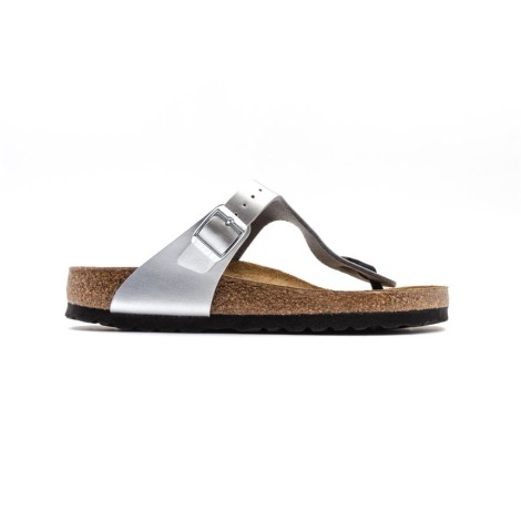 Ciabatta Donna Silver BIRKENSTOCK Pelle