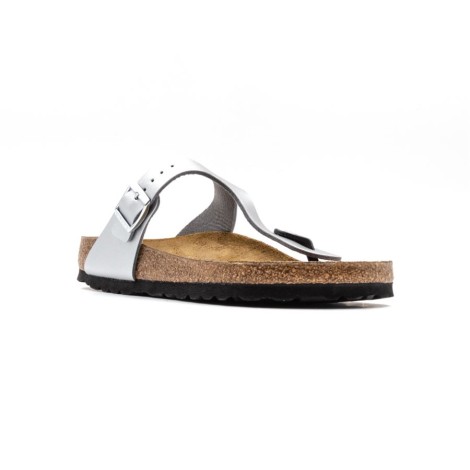 Ciabatta Donna Silver BIRKENSTOCK Pelle