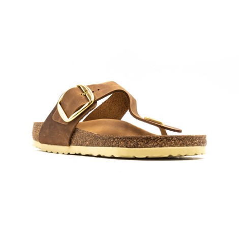 Ciabatta Donna Cognac BIRKENSTOCK Pelle