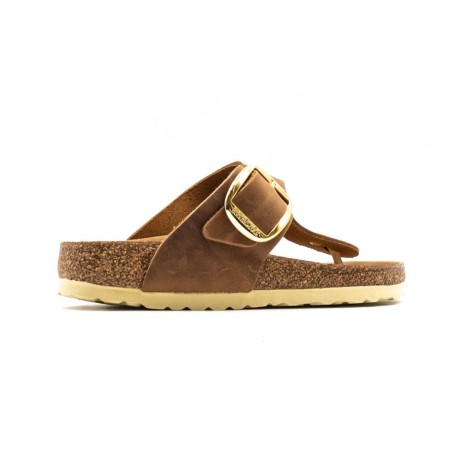 Ciabatta Donna Cognac BIRKENSTOCK Pelle