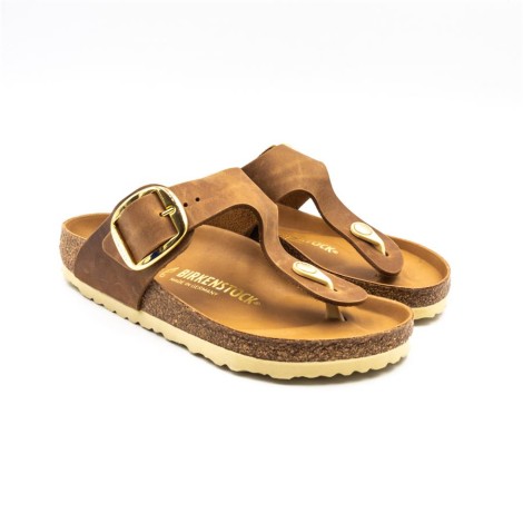 Ciabatta Donna Cognac BIRKENSTOCK Pelle