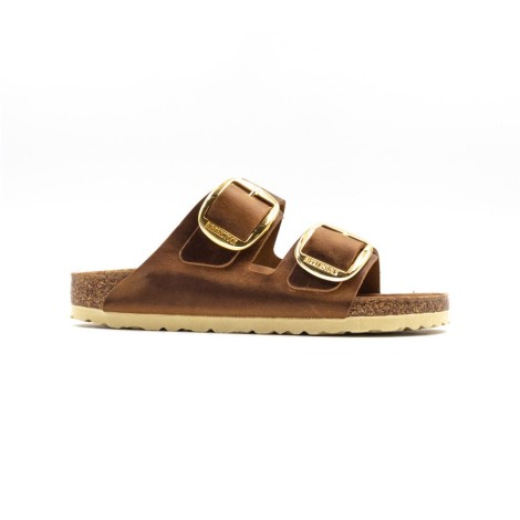 Ciabatta Donna Cognac BIRKENSTOCK Pelle