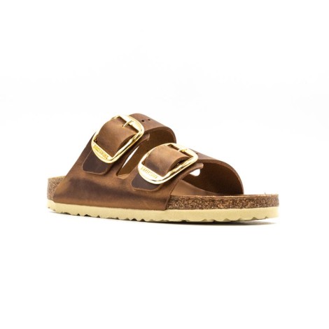 Ciabatta Donna Cognac BIRKENSTOCK Pelle