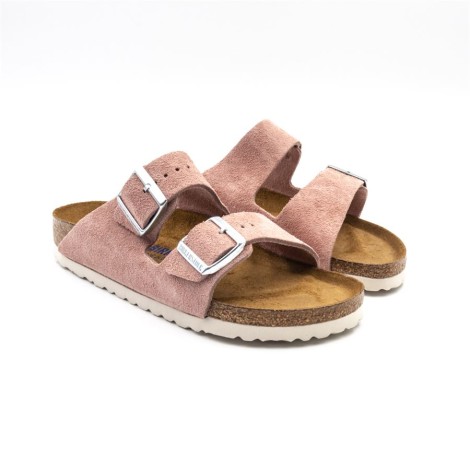 Ciabatta Donna PINK CLAY BIRKENSTOCK Pelle