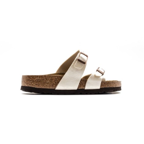 Ciabatta Donna Pearl white BIRKENSTOCK Pelle