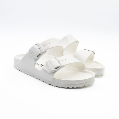 Ciabatta Donna White BIRKENSTOCK Pelle