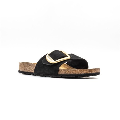 Ciabatta Donna BIG BUCKLE BLACK BIRKENSTOCK Pelle