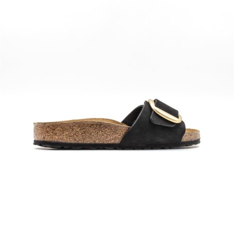 Ciabatta Donna BIG BUCKLE BLACK BIRKENSTOCK Pelle