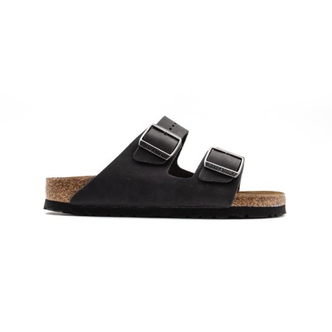 Ciabatta Unisex Black BIRKENSTOCK Pelle