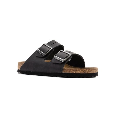 Ciabatta Unisex Black BIRKENSTOCK Pelle