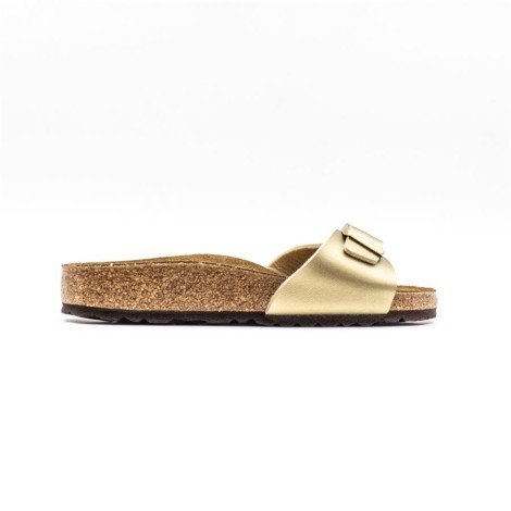 Ciabatta Donna Gold BIRKENSTOCK Pelle