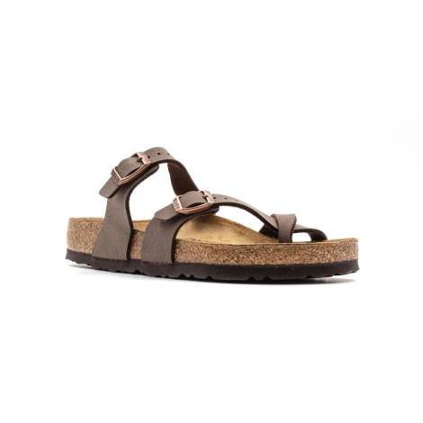 Ciabatta Donna Mocca BIRKENSTOCK Pelle