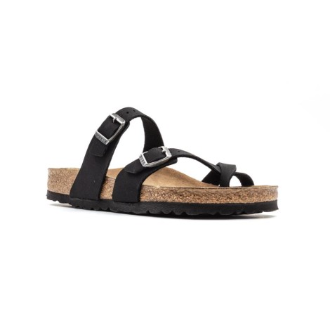 Ciabatta Donna Black BIRKENSTOCK Pelle