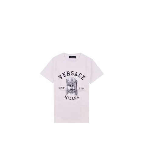 T-SHIRT LA MASCHERA VARSITY IN COTONE