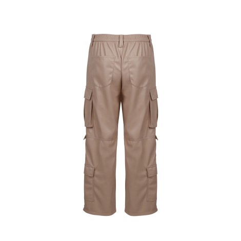 Alice Olivia 'Luis' Cargo 5 Pockets Pant in Vegan Leather 6