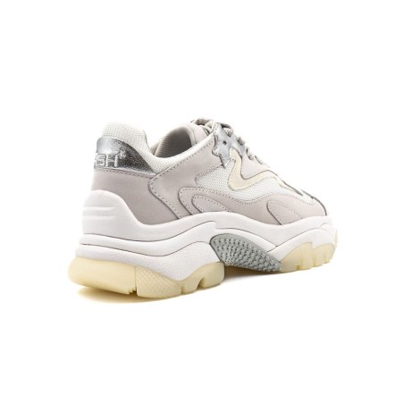 Sneakers Donna NUBUCK/WHITE/WHT/SILVER ASH Pelle