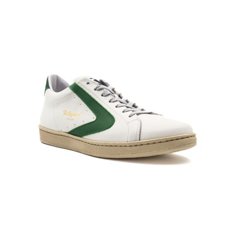 Sneakers Uomo Bianco verde VALSPORT Pelle